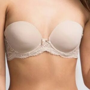 Simone Perele Eden Zen Strepless Plunge Bra 36F